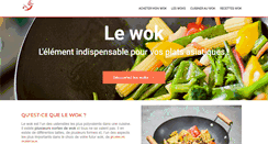 Desktop Screenshot of mon-wok.com